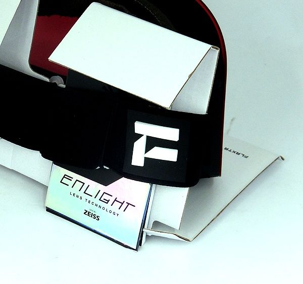 Flaxta フラクスタ スキーゴーグル Prime Black ブラック ゴールドミラーレンズ 80120 1010 円筒型二重レンズ スノーボードウェア ゴーグル 