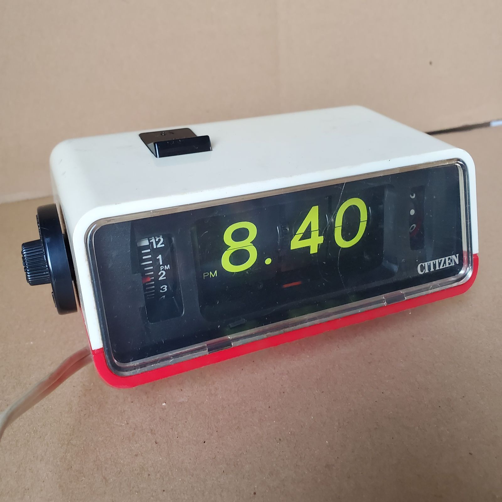 シチズン デジタル 置時計 CITIZEN 昭和レトロ パタパタ時計 CITIZEN