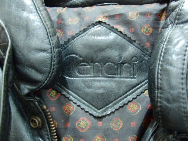 や*ち様 【希少】Cencini センチーニ 羊革 レザーダウン ヴィンテージ Cencini センチーニ 羊革 レザーダウン ヴィンテージ サイズM ブラック