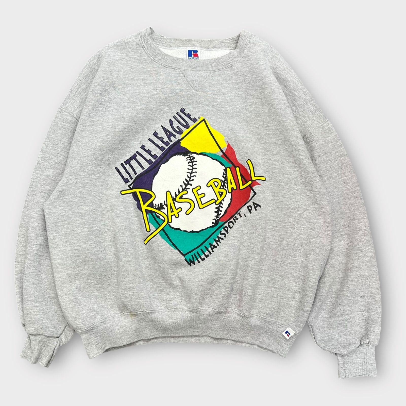Russell Athletic 90s USA製 スウェット ラッセルアスレチック 前V 