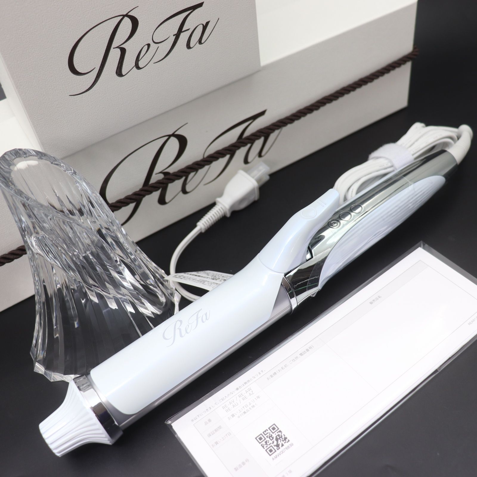 IT7IGAC3QDH4 未使用 保管品 Refa リファ カールアイロン プロ RE-AV
