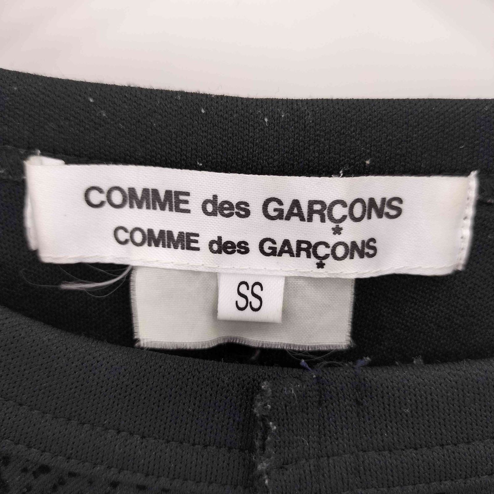 COMME des GARCONS COMME des GARCONS(コムデギャルソンコムデギャルソン) 06AW フロッキーレースプリント ジャージスウェット トレーナー レディース  SS【中古】【ブランド古着バズストア】 コムデギャルソンコムデギャルソン COMME des GARCONS COMME des