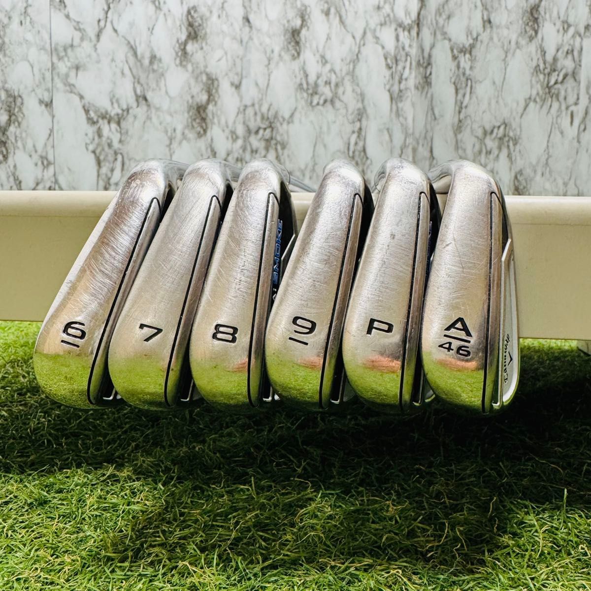 良品】初心者推奨 キャロウェイ Aiスモーク メンズアイアンセット 6本