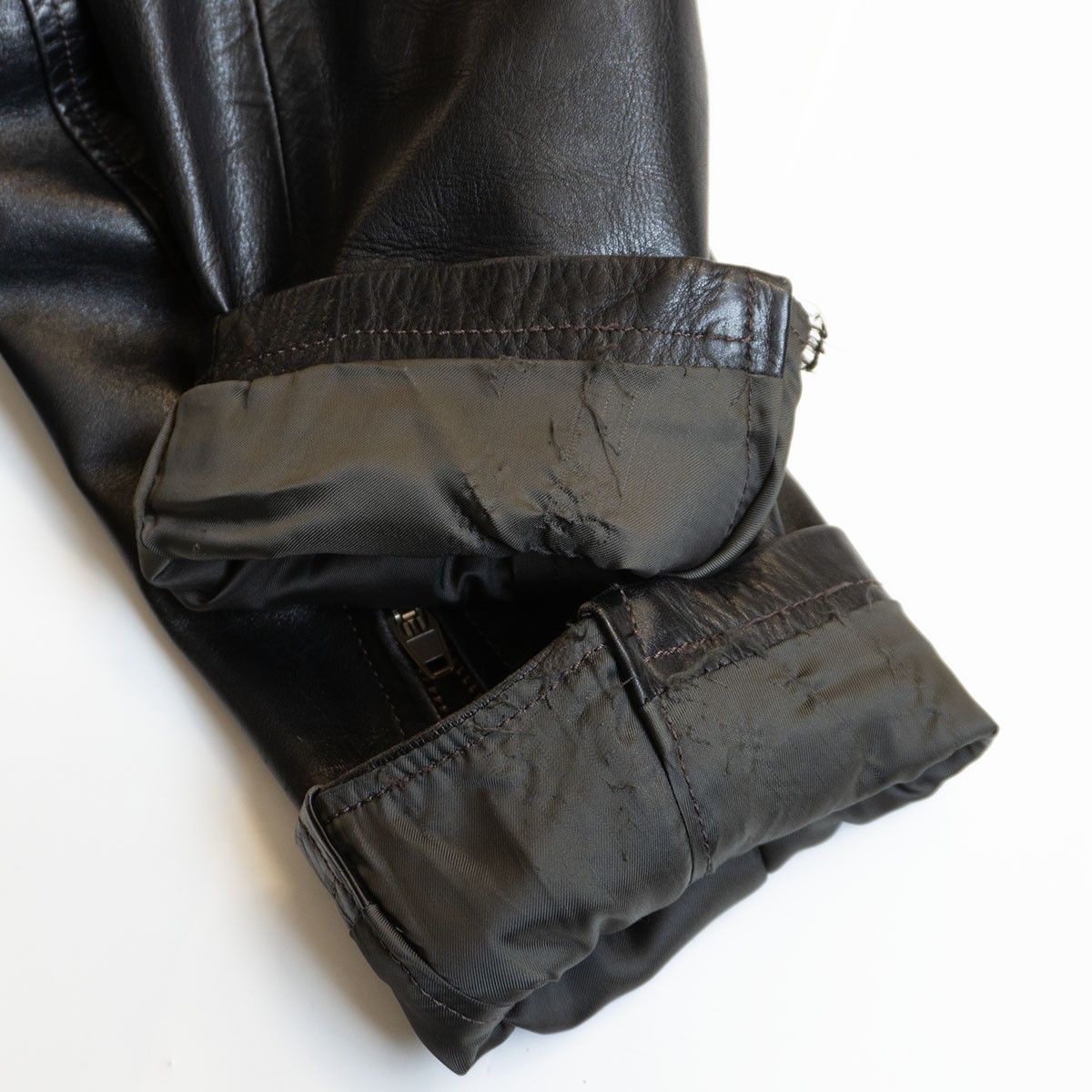 美品】HAROLDS GEAR【ホースレザー シングル ライダース ジャケット 