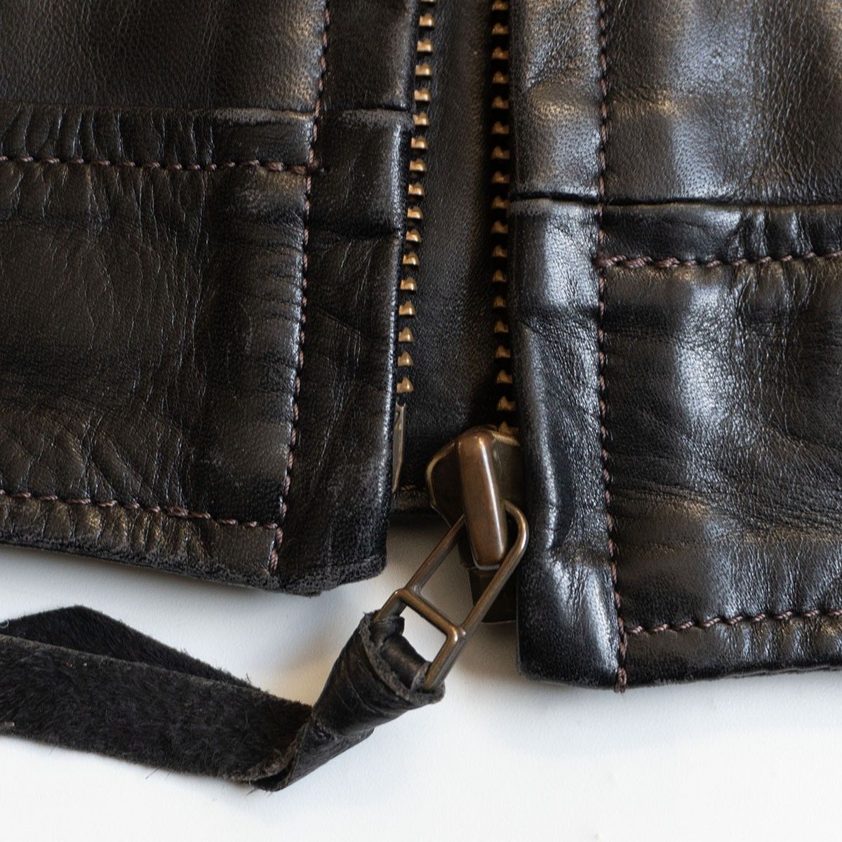 美品】HAROLDS GEAR【ホースレザー シングル ライダース ジャケット