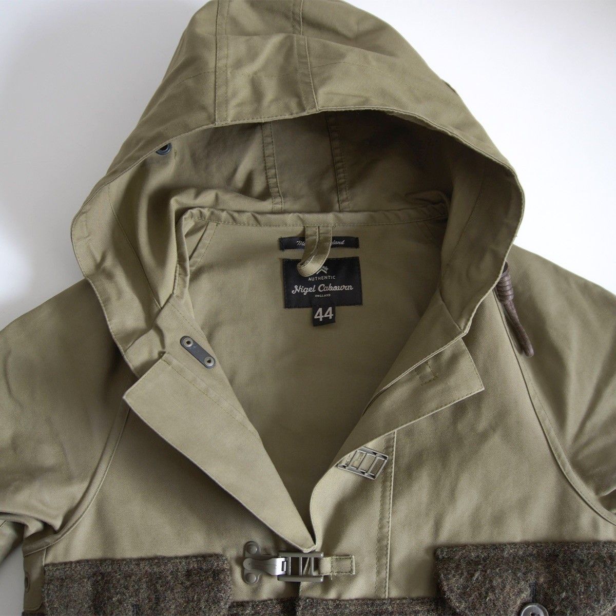 美品】NIGEL CABOURN【カメラマンジャケット 】44 ハリスツイード