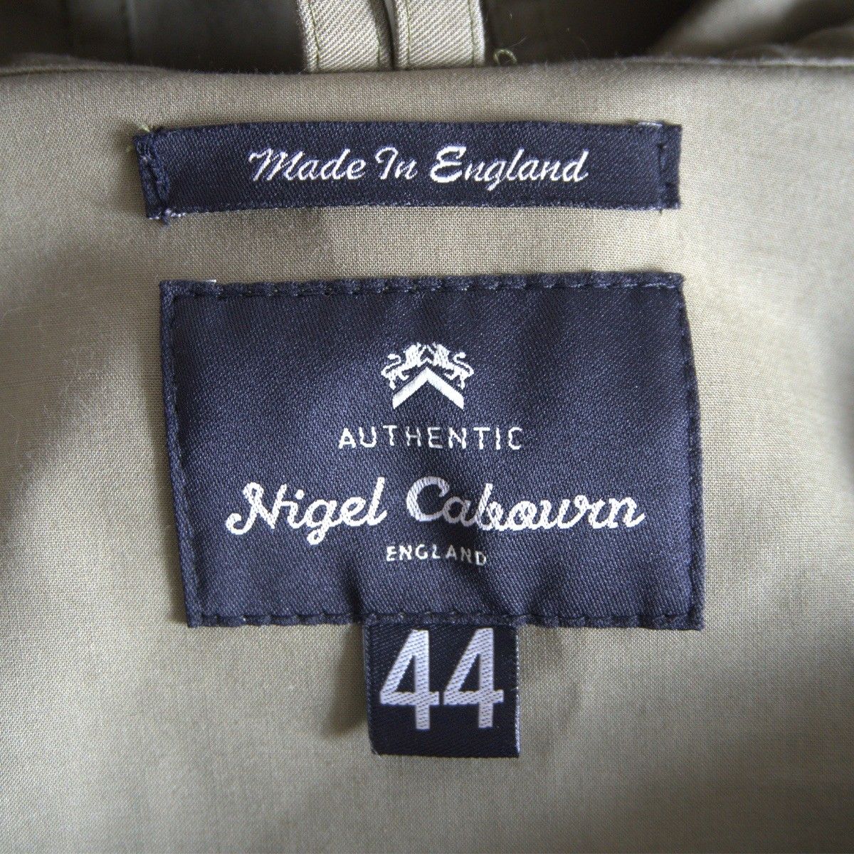 美品】NIGEL CABOURN【カメラマンジャケット 】44 ハリスツイード 