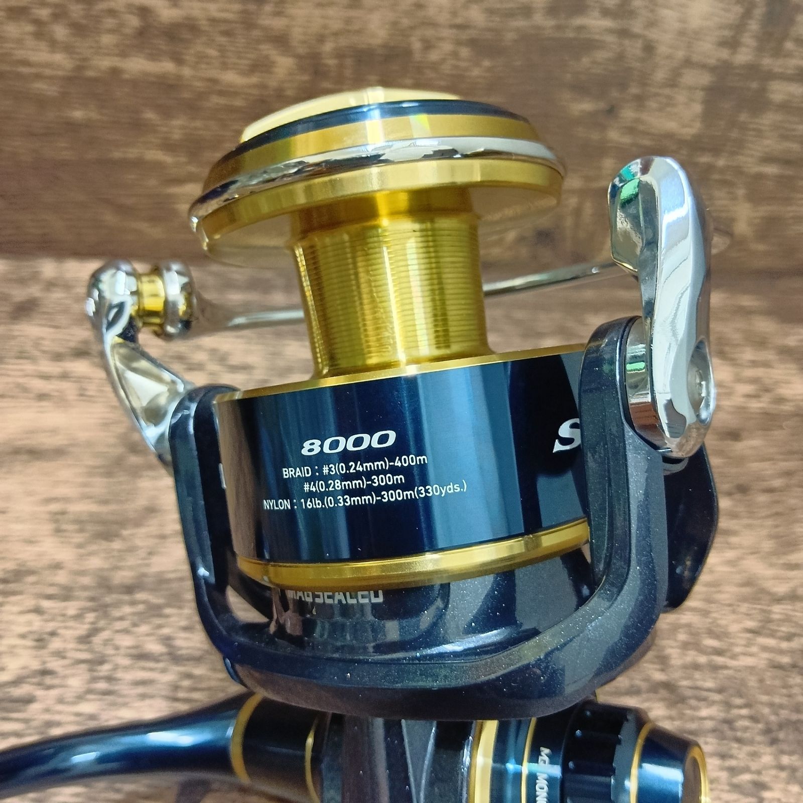 DAIWA スピニングリール 青/金 ダイワ(DAIWA) 20 ソルティガ 8000-P スピニングリール - メルカリ