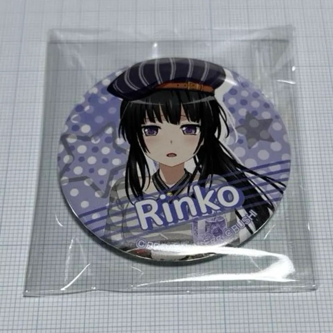 バンドリ 白金燐子 カフェ 缶バッジ 2018 - メルカリ