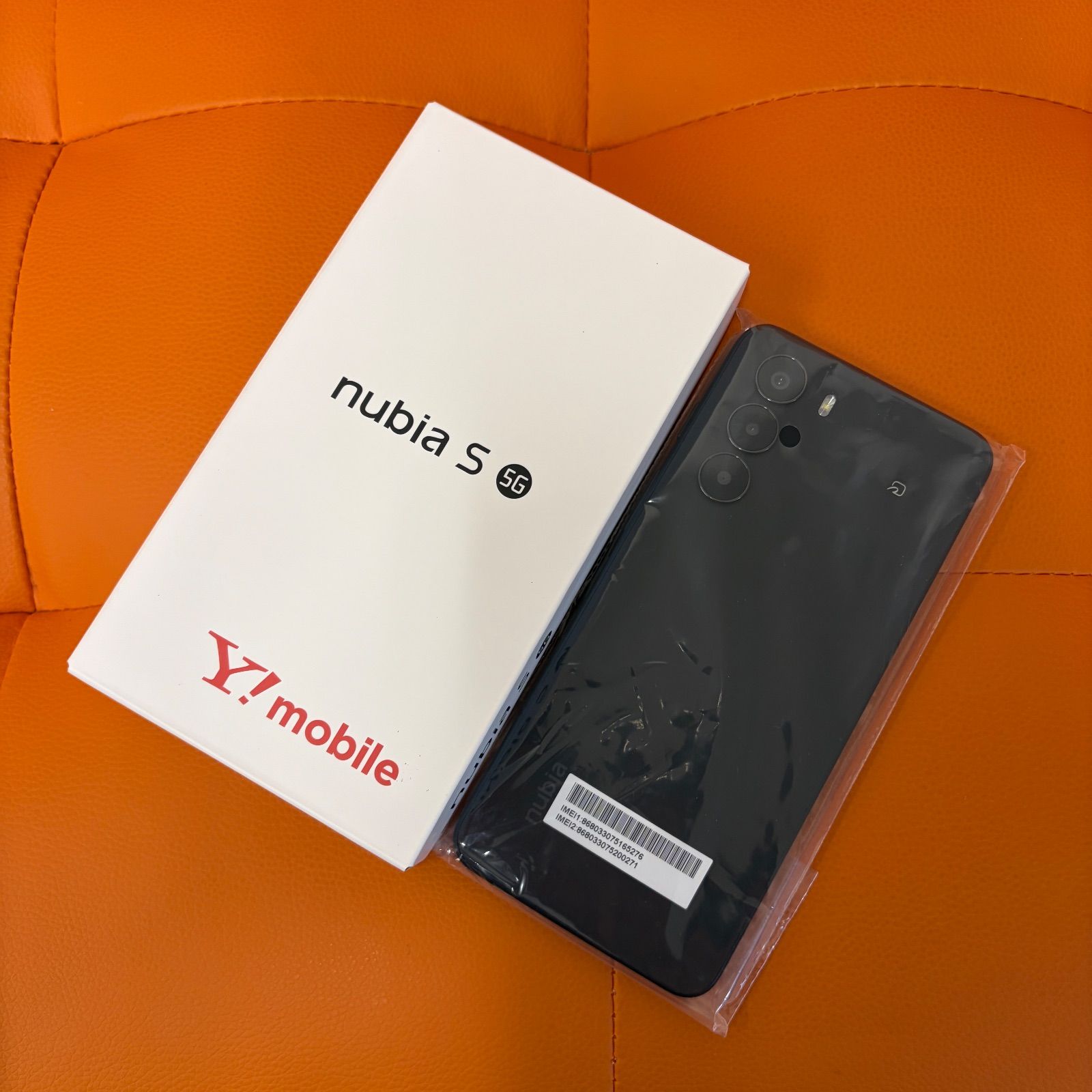 新品未使用】Y!mobile nubia S 5G ブラック - メルカリ