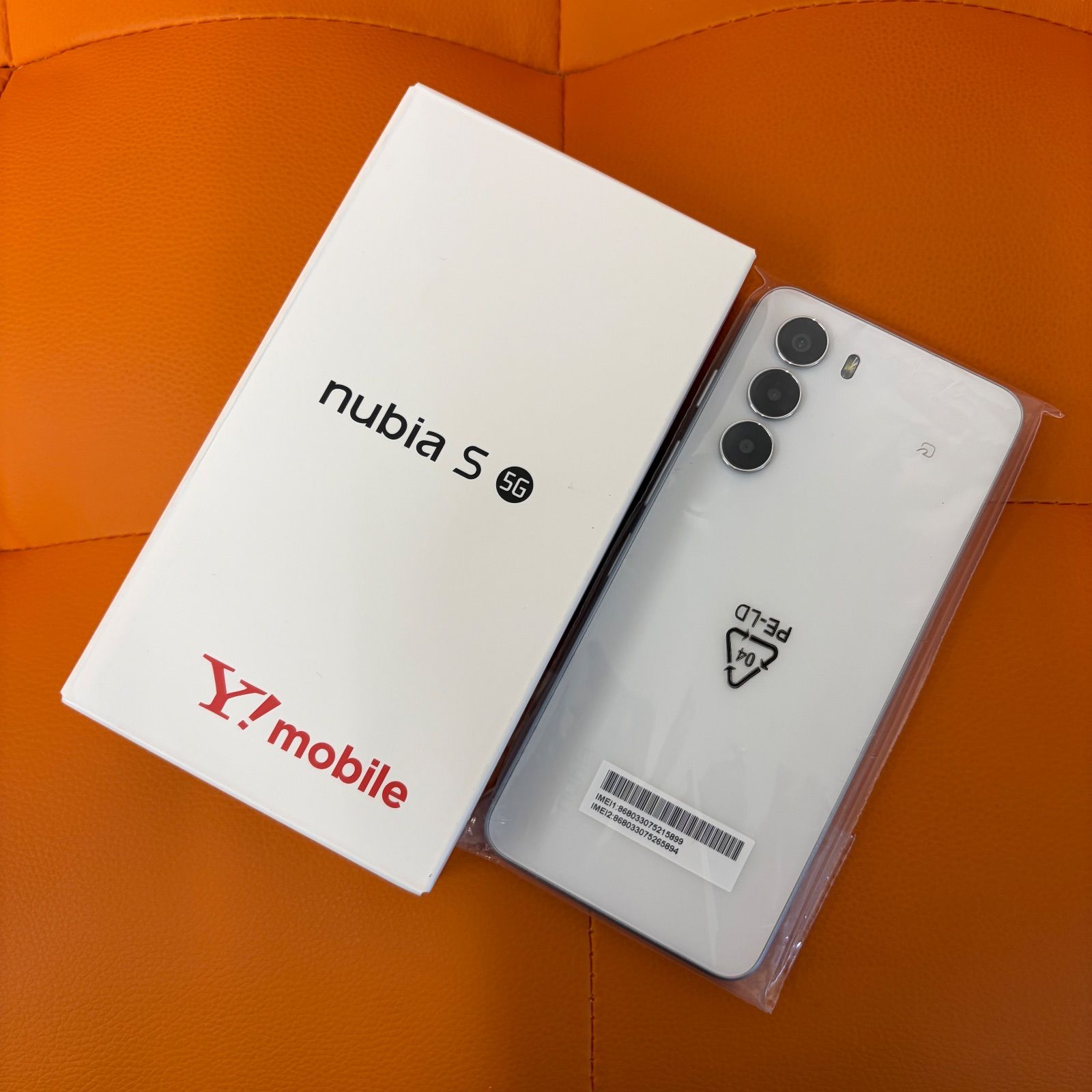 新品未使用】Y!mobile nubia S 5G ホワイト - メルカリ