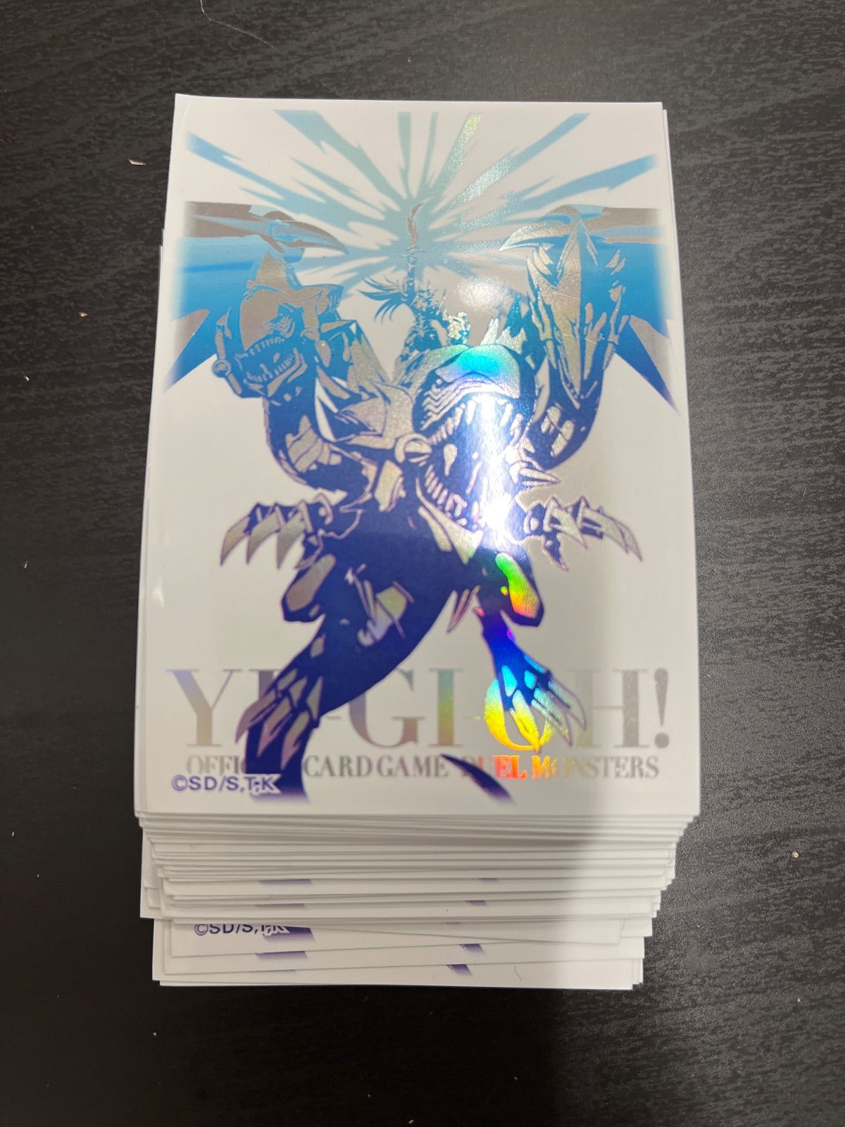 遊戯王 公式プロテクター スリーブ 束ねられし力 ニューロン カード