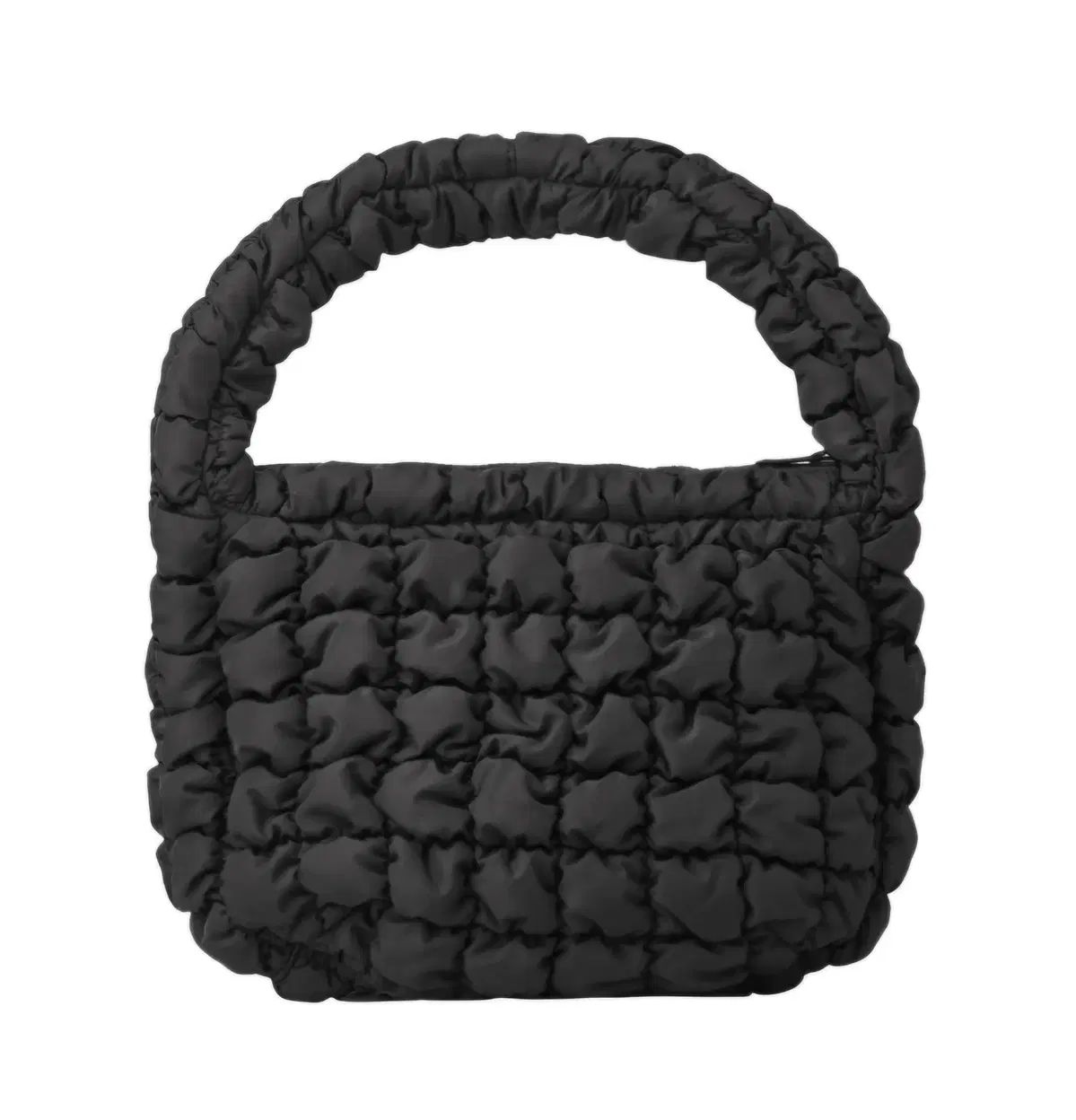 COS キルト ミニバッグ ブラック