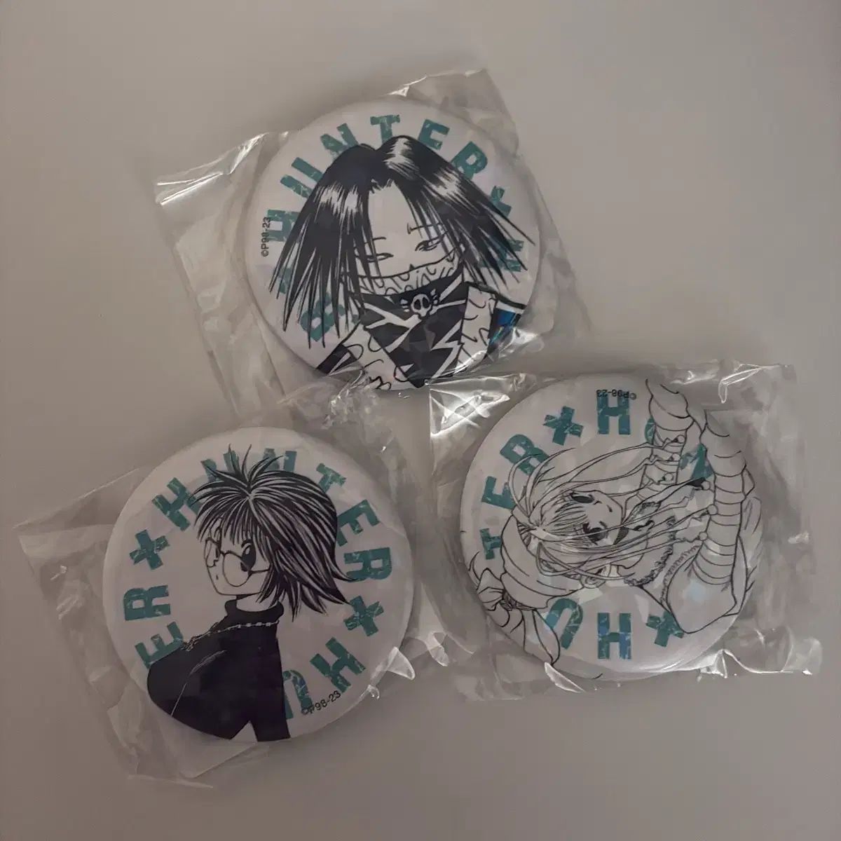 集英社 JUMP SHOP HUNTER×HUNTER シズク フェイタン ネオン 缶バッジ(未開封)