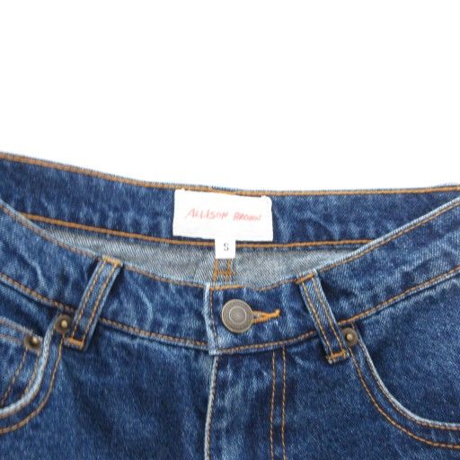 アリソンブラウン ALLISON BROWN 美品 Petit Ribbon Loose Jeans