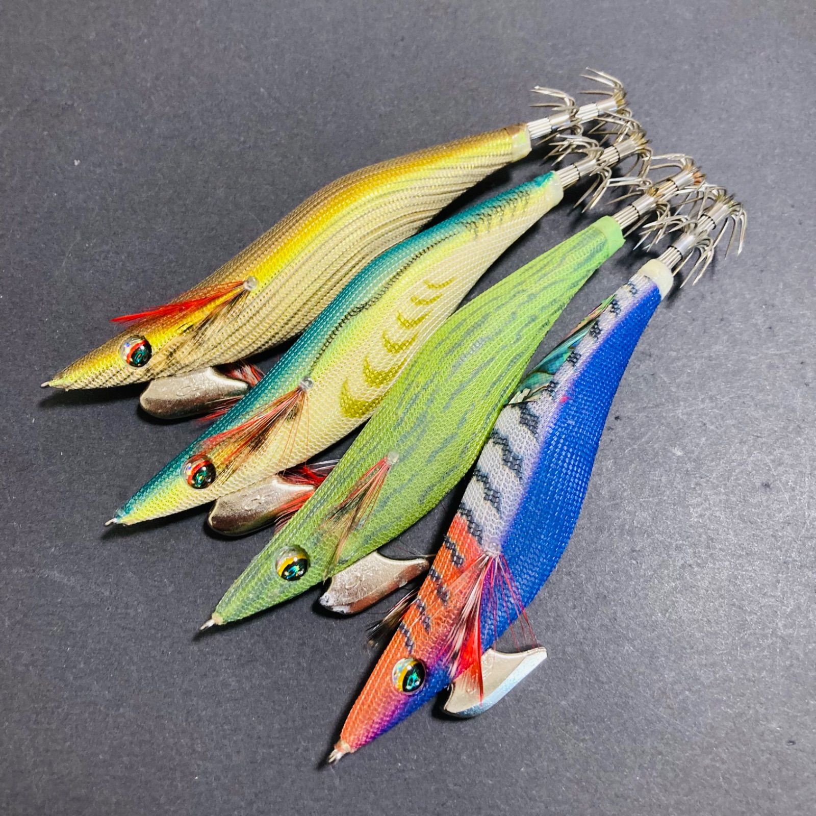 ダイワ エメラルダスラトル エギ 廃盤 3.5号 17個セット ダイワ エギ エメラルダス フォールLC ラトル 3.0号 赤-パープル杉