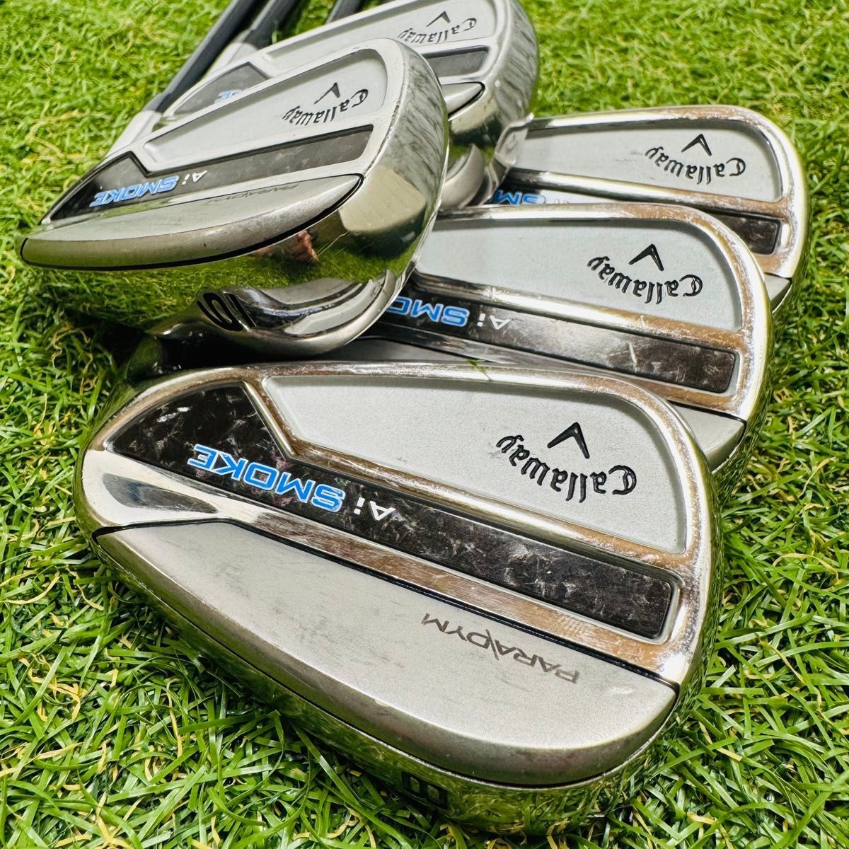 良品】初心者推奨 キャロウェイ Aiスモーク メンズアイアンセット 5本
