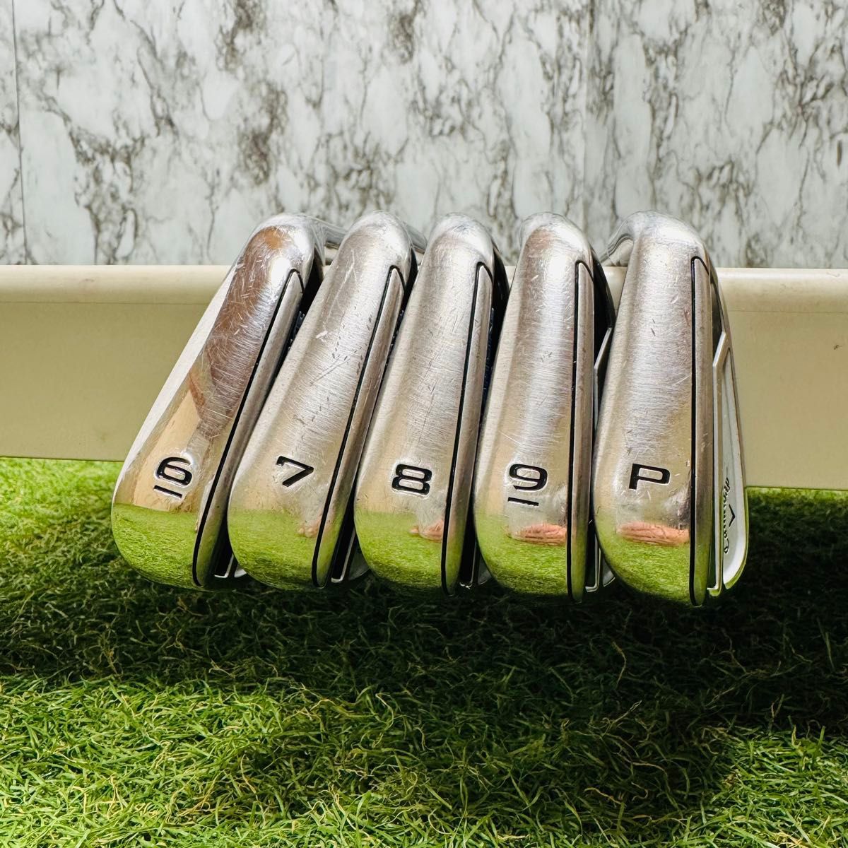 良品】初心者推奨 キャロウェイ Aiスモーク メンズアイアンセット 5本