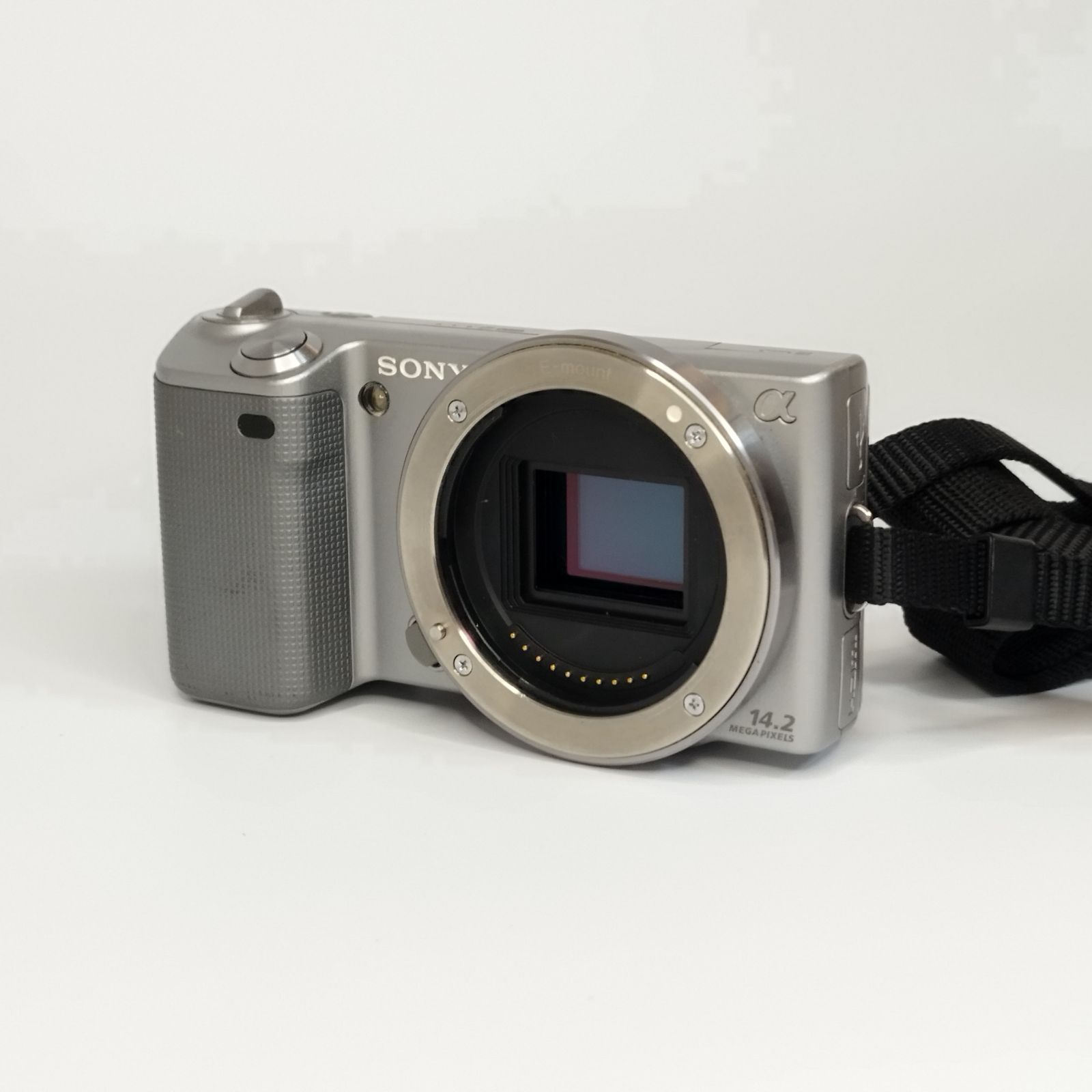 バッテリー付 SONY ソニー α NEX 5 ボディ デジタル一眼カメラ Eマウント にも 充電器なし