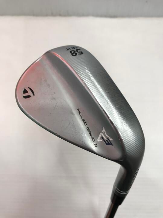 テーラーメイド MILLED GRIND 3 クローム 58度 ダイナミックゴールド