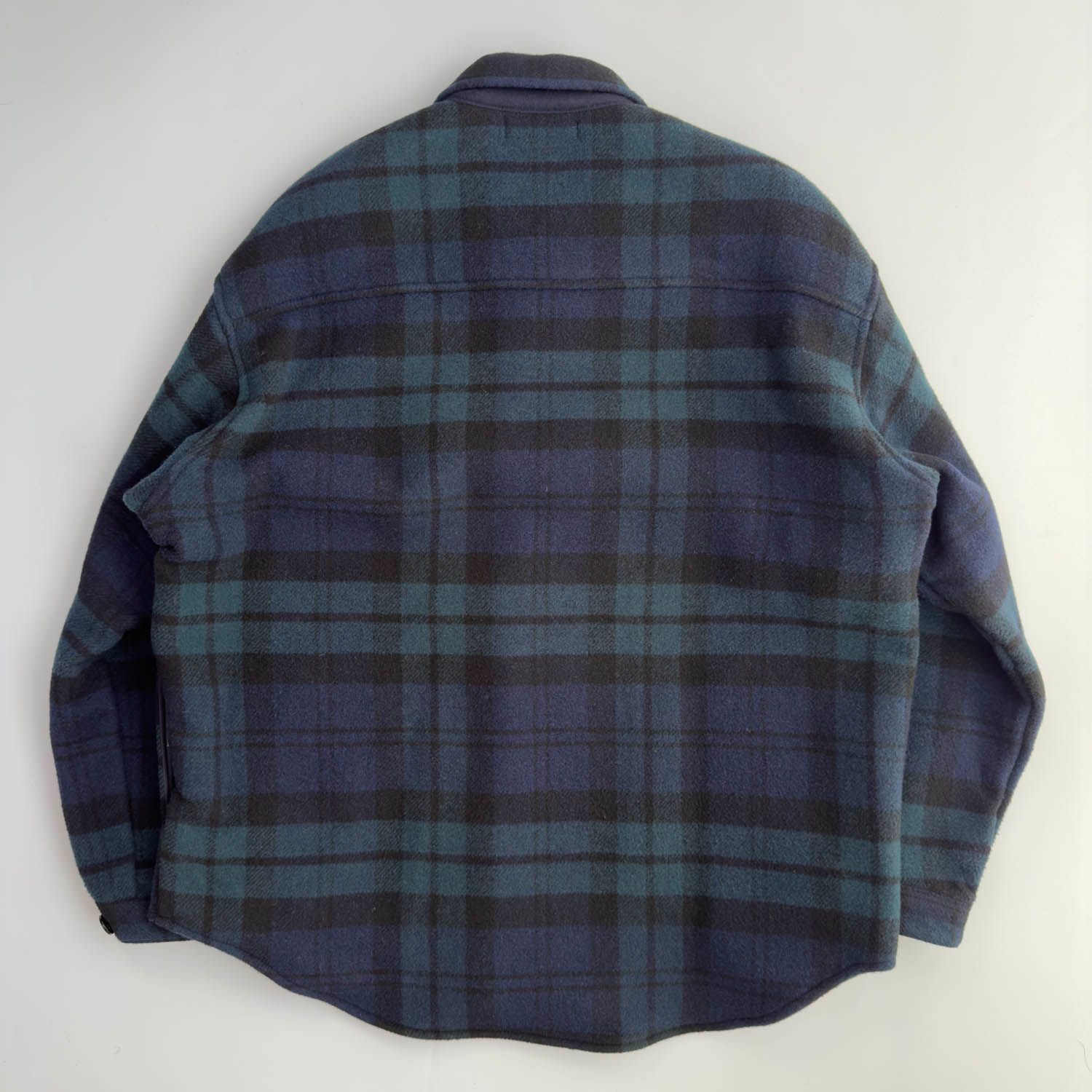 WTAPS (ダブルタップス) ウール シャツジャケット ブラックウォッチ