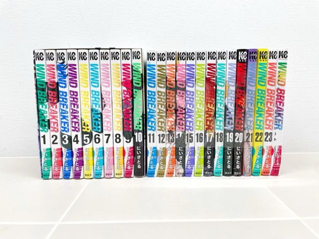 WIND BREAKER 1～23巻 キャラクターブック セット コミック F 5725-007 011