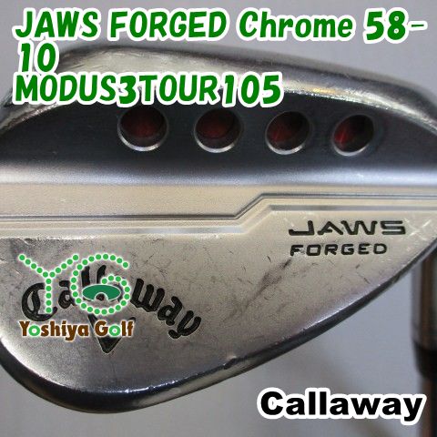 ショップ ウェッジ キャロウェイ JAWS FORGED Chrome 58-10
