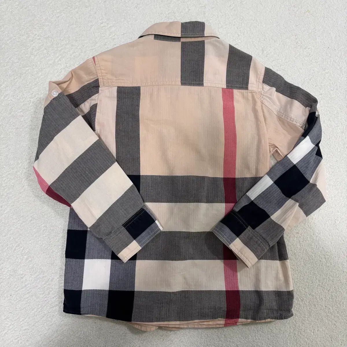 8 Y バーバリー チルドレン キッズ ノヴァチェック 長袖シャツ 1205