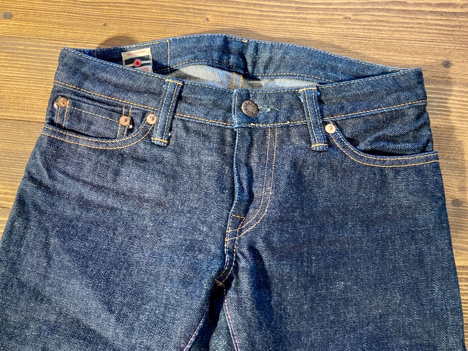  MP 014 JEANS 7005 SP 出陣 15 7オンス ストレートデニム 24インチ ストレートデニム デニム ジーンズ