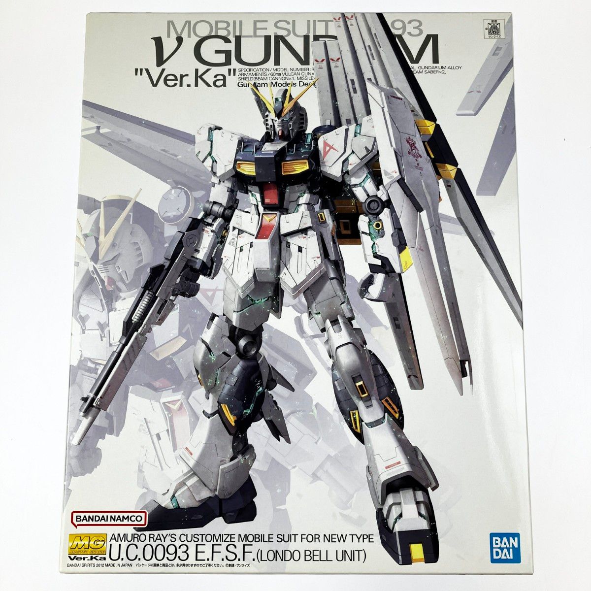 ▽▽バンダイスピリッツ MG 1/100 RX-93 νガンダム Ver.Ka 未組立品