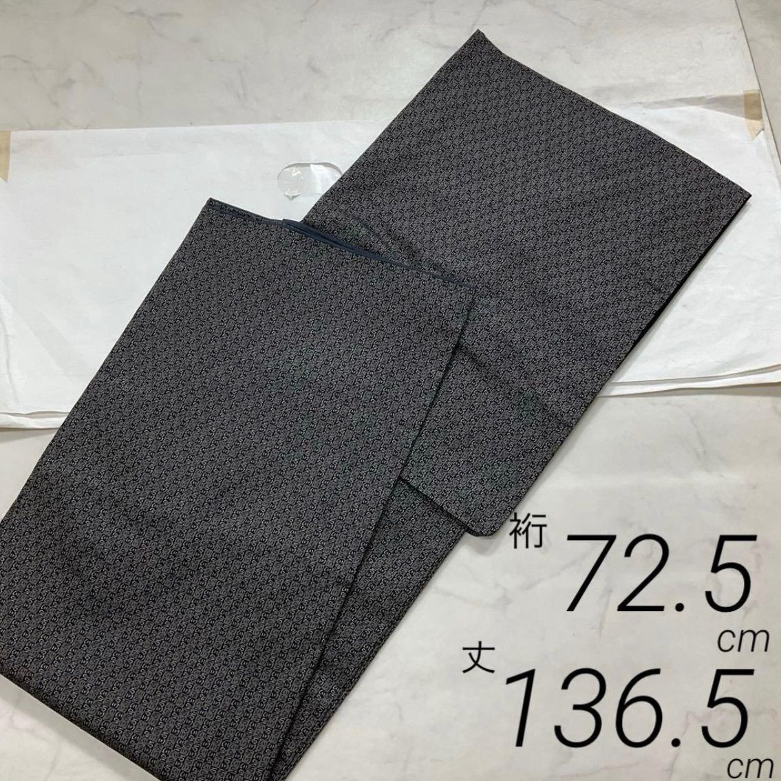 kimomo one⬛️男前屋⬛️ ⬛️特別お誂え品⬛️石川県⬛️男着物⬛️正絹⬛️袷⬛️裄72 5着丈136 5
