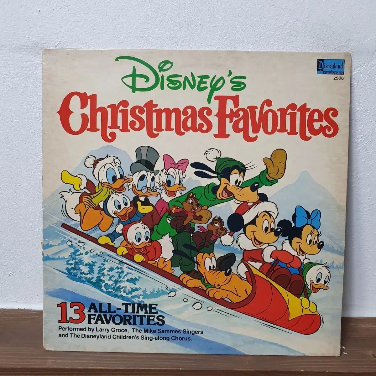 Disney ディズニー キャロル LP 1979 米国クラス なアルバム