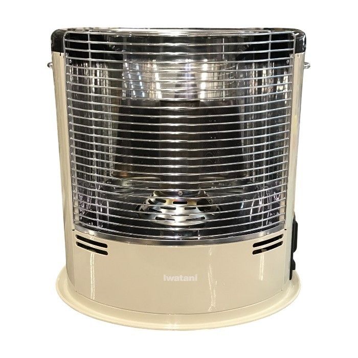 イワタニ デカ暖II カセットガスストーブ アイボリー ブラック ガスボンベ 暖房 電源不要 コードレス 持ち運び CB-STV-DKD 2 T 1