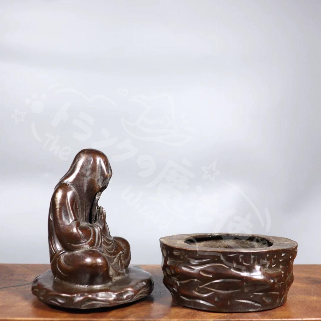 新年ギフト銅細工 無相仏 仏像 香炉 装飾品 工芸品 美術品 置物