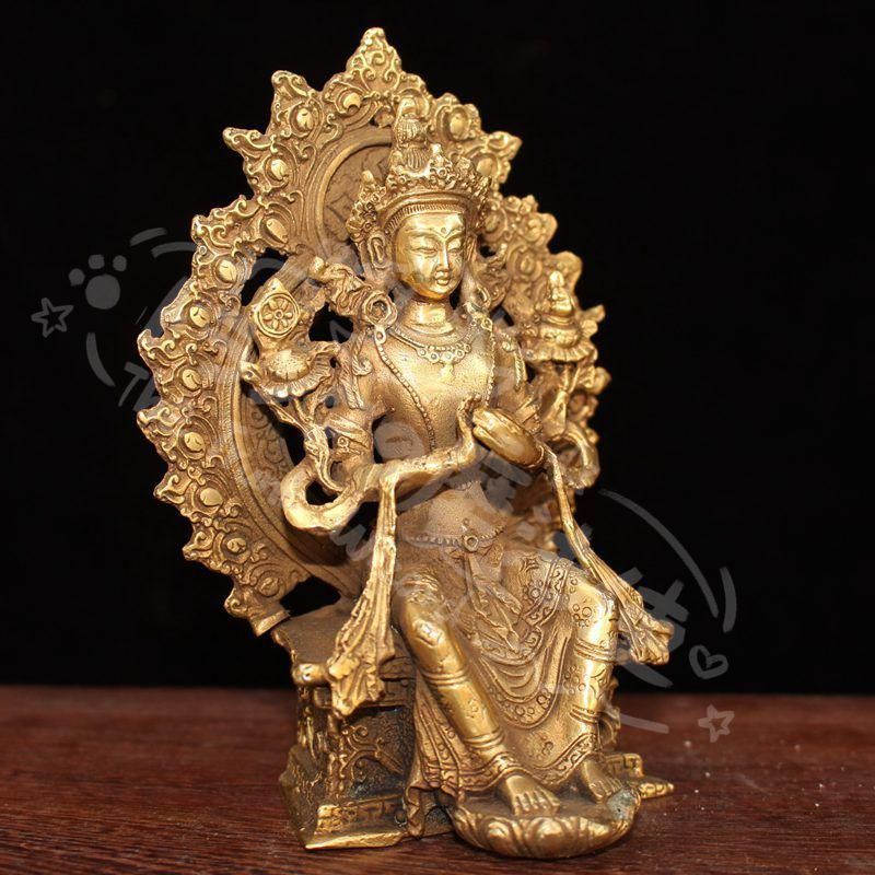 新年ギフト未来仏 蔵式弥勒仏 置物CZW1207P693