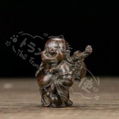 新年ギフト銅細工 弥勒大腹仏 開運 風水 招財 置物 工芸品