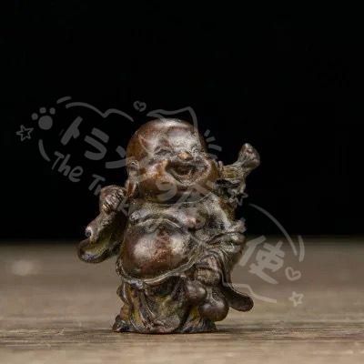 新年ギフト銅細工 弥勒大腹仏 開運 風水 招財 置物