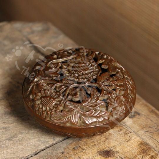 銅細工 透かし彫り薫製香炉 亀薫製香炉 工芸品 美術品 置物 新年ギフト銅細工 透かし彫りの香炉 香道具 装飾品 工芸品 美術品 置物