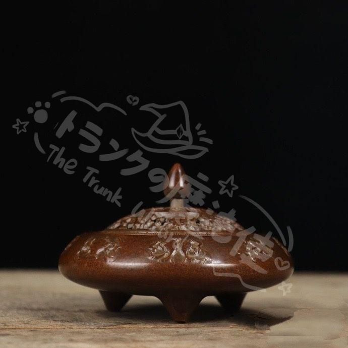 新年ギフト銅細工 吉祥八宝薫香炉 香道具 装飾品 工芸品 美術品 置物