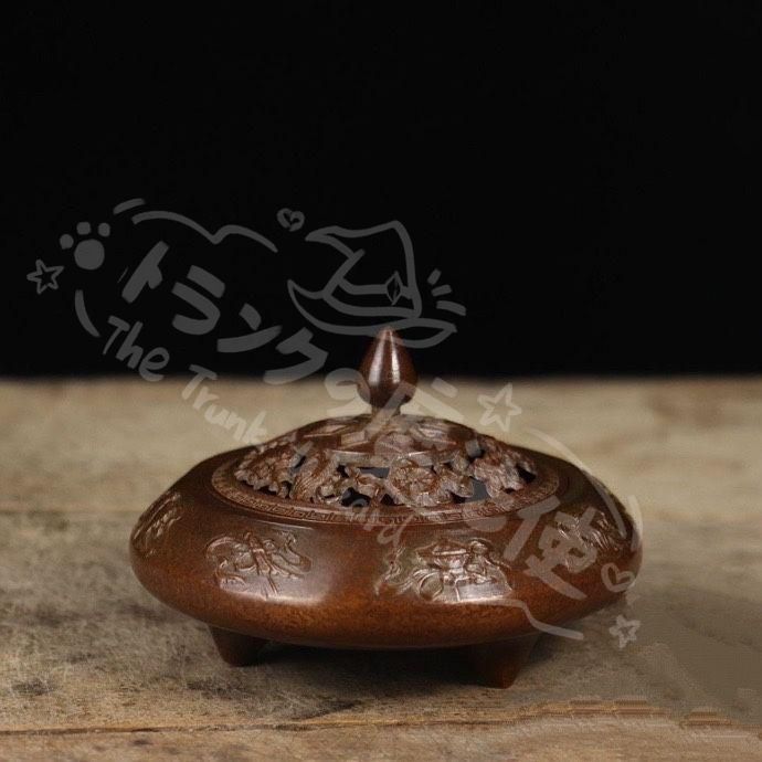 良い 新年ギフト銅細工 吉祥八宝薫香炉 香道具 装飾品 工芸品 美術品