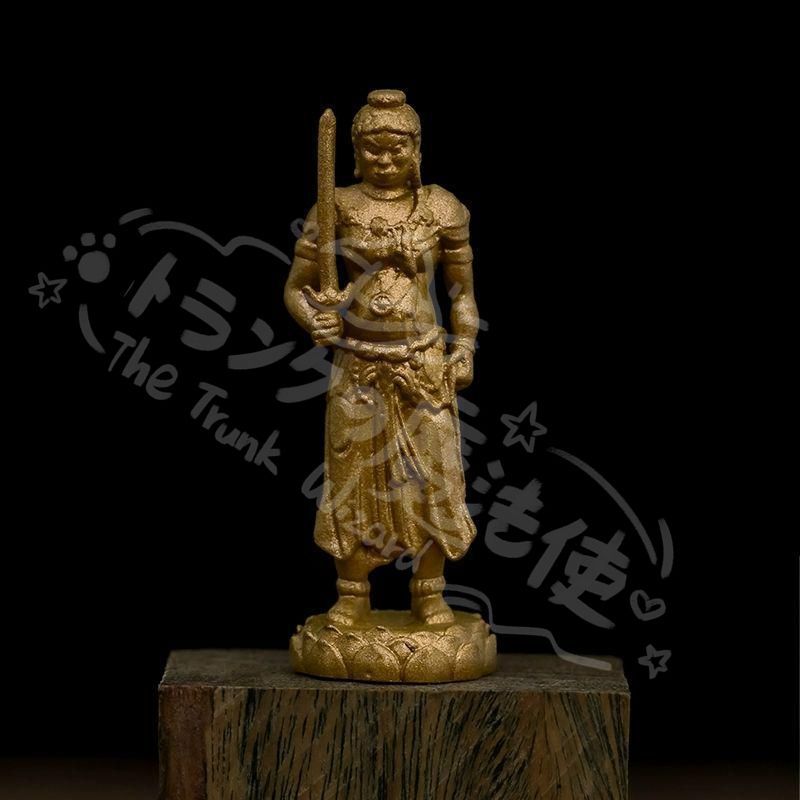 新年ギフト仏教美術 仏像 小仏像 不動明王菩薩仏像 銅製 銅器 置物