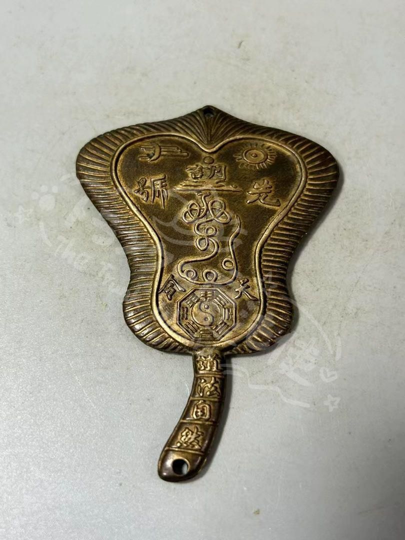 新年ギフト仏教美術 法器 五明扇 懸物 道家 法器 辟邪 開運 風水 招財