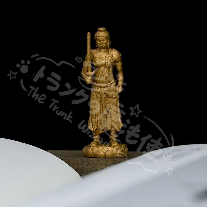 新年ギフト仏教美術 仏像 小仏像 不動明王菩薩仏像 銅製 銅器 置物