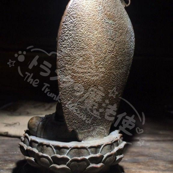 新年ギフト九華山地蔵王仏像 銅製 装飾品 工芸品 美術品 置物