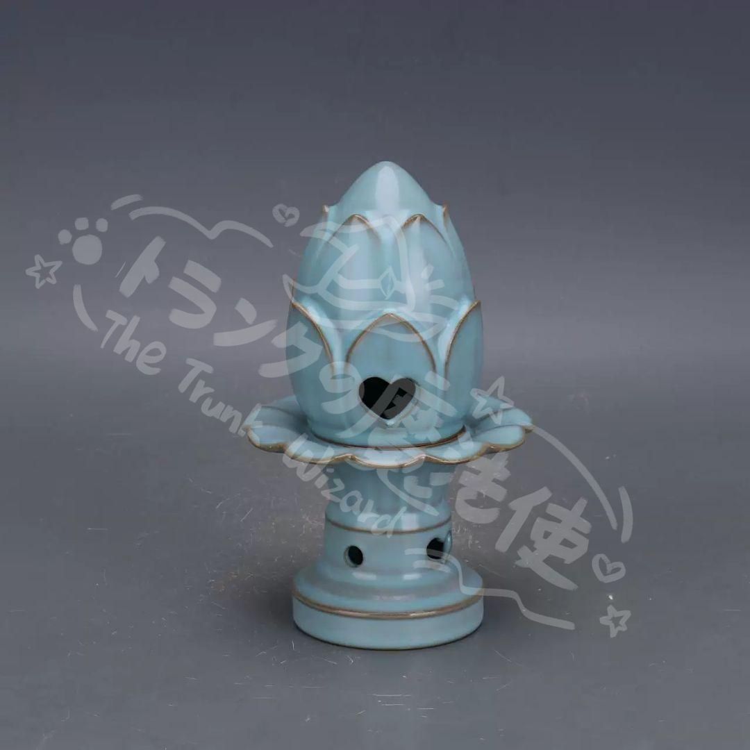 新年ギフト蓮花薫炉 室内薫香炉 装飾品 置物 陶芸