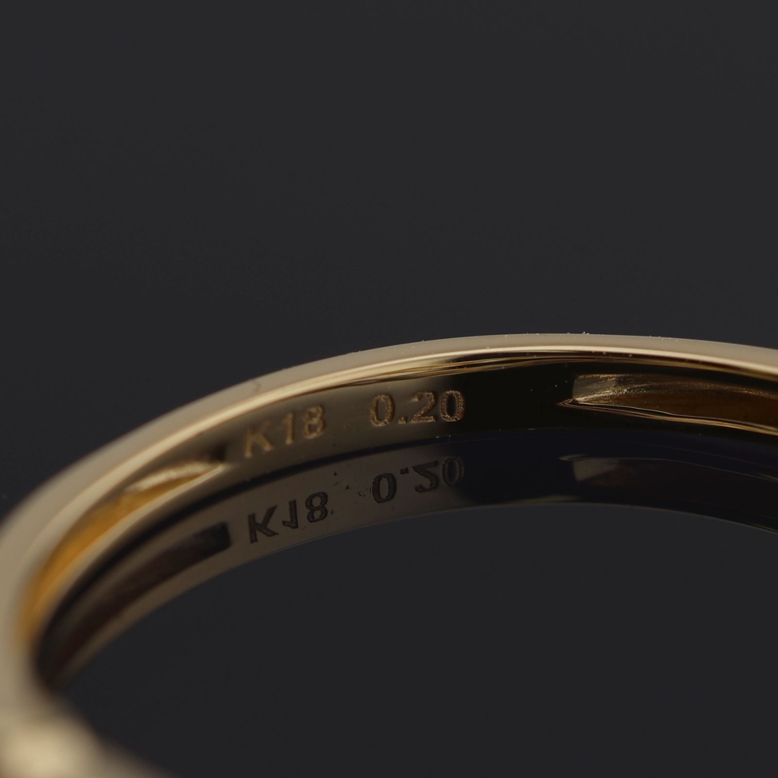 参考定価211,600円！》 K18 ゴールド ダイヤモンド 0.20ct リング 指輪 