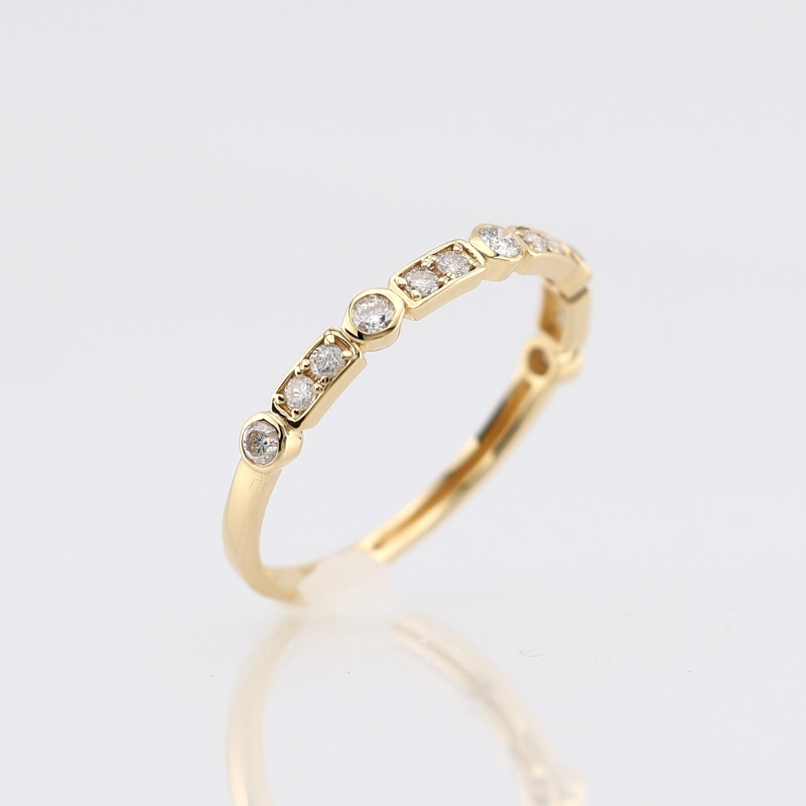 参考定価211,600円！》 K18 ゴールド ダイヤモンド 0.20ct リング 指輪 