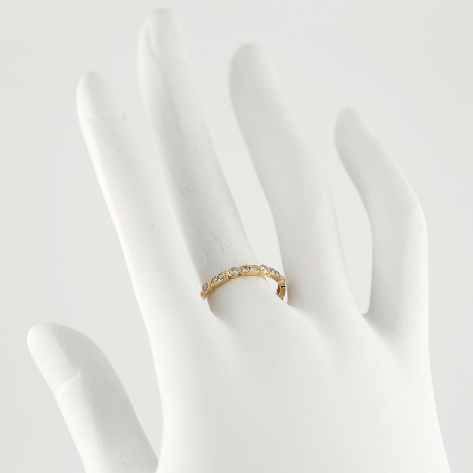 参考定価211,600円！》 K18 ゴールド ダイヤモンド 0.20ct リング 指輪 
