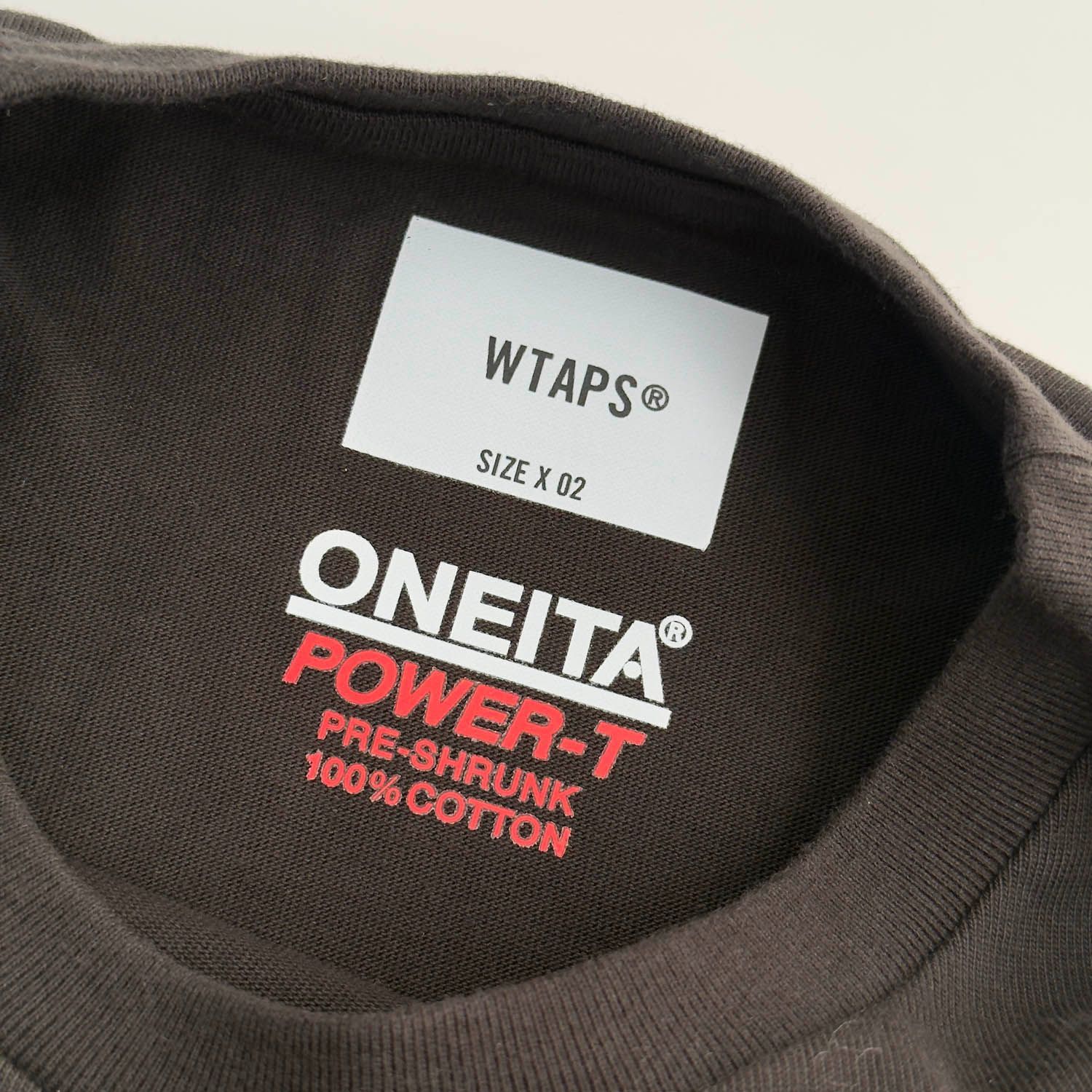 【美品】WTAPS POWER-T SS COTTON. ONEITA WTAPS POWER-T SS COTTON. ONEITA®