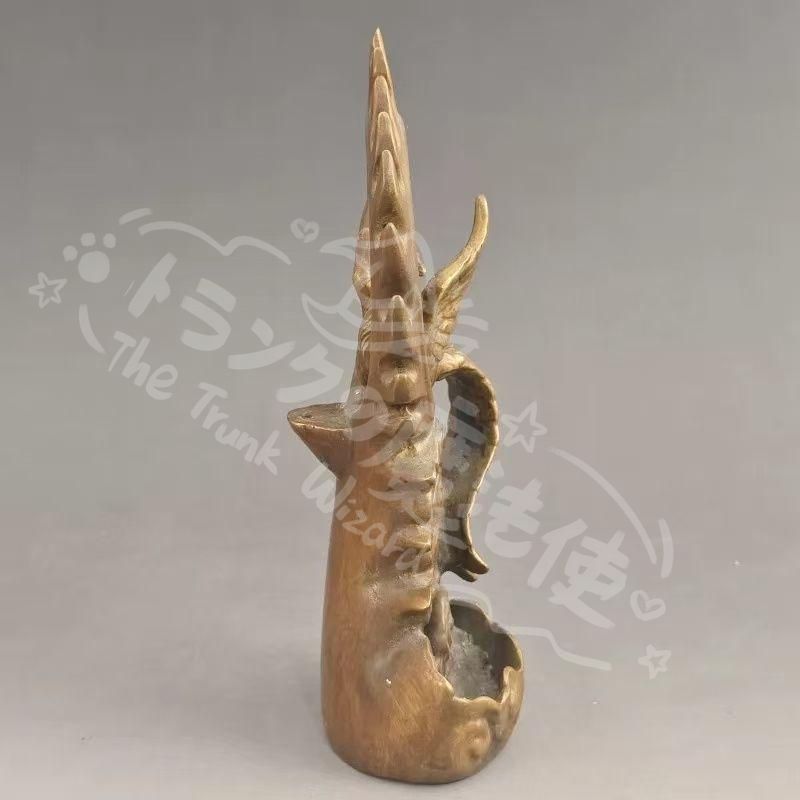 乾隆鎏火鳳凰倒流香香炉 薫香炉室内 開運 風水 招財 置物 現代工芸品 新年ギフト乾隆 火鳳凰倒流香香炉 薫香炉室内 開運 風水 招財 置物